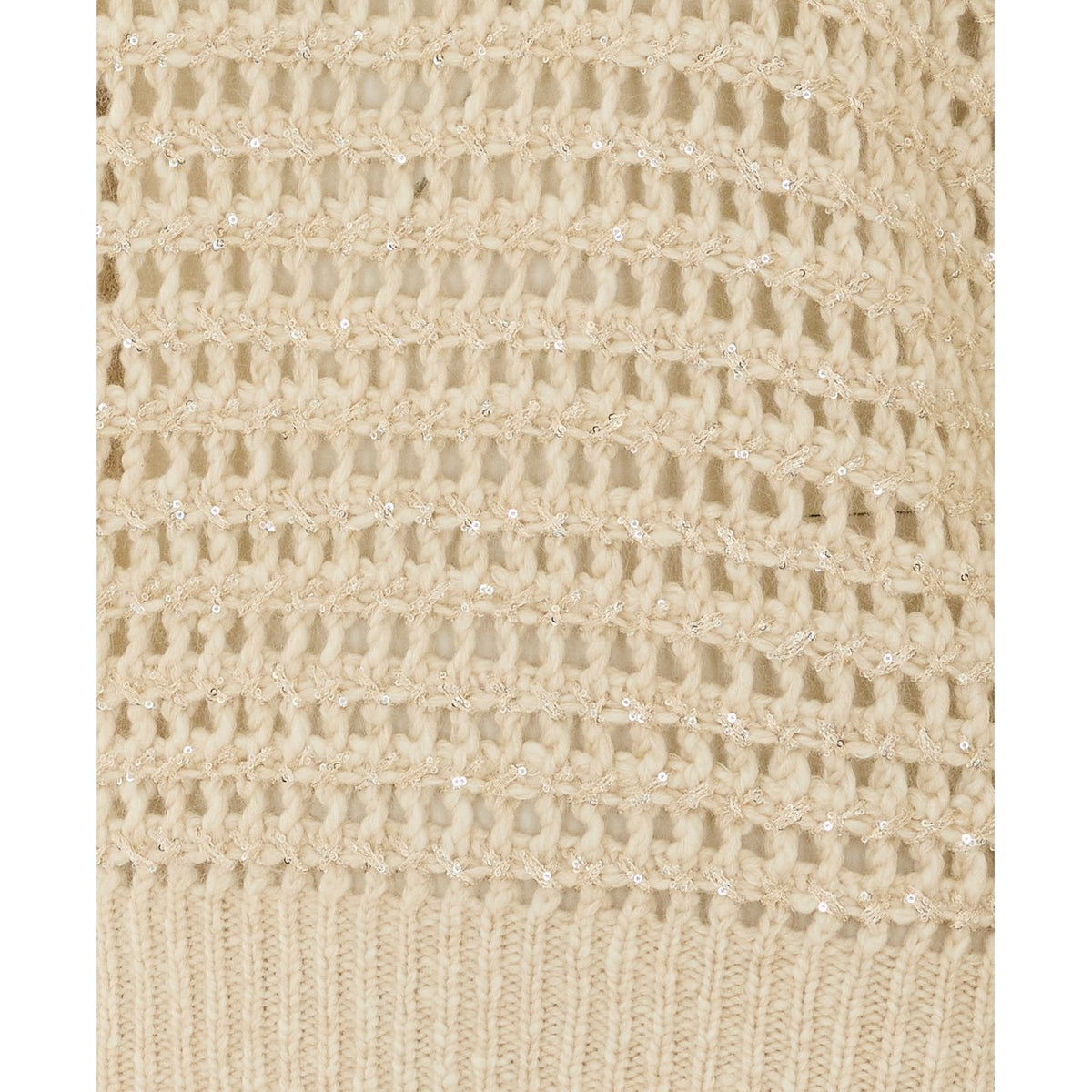 Brunello Cucinelli Women Knitted Net Sweater