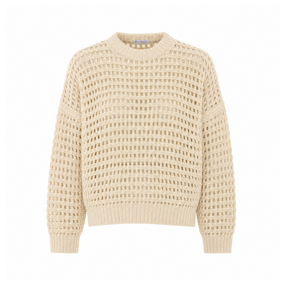 Brunello Cucinelli Women Knitted Net Sweater