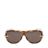 Bottega Veneta Women Knot Aviator Sunglasses