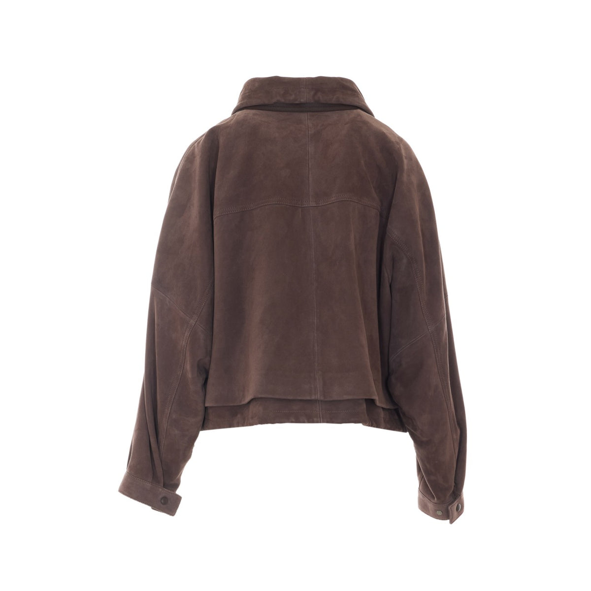 Loewe Women L Loewe Logo Suede Goatskin Jacket