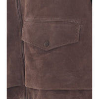 Loewe Women L Loewe Logo Suede Goatskin Jacket