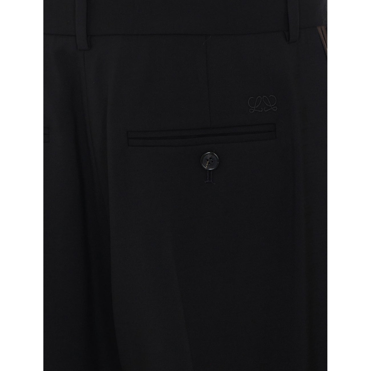 Loewe Women L Loewe Mini Logo Wool Pants