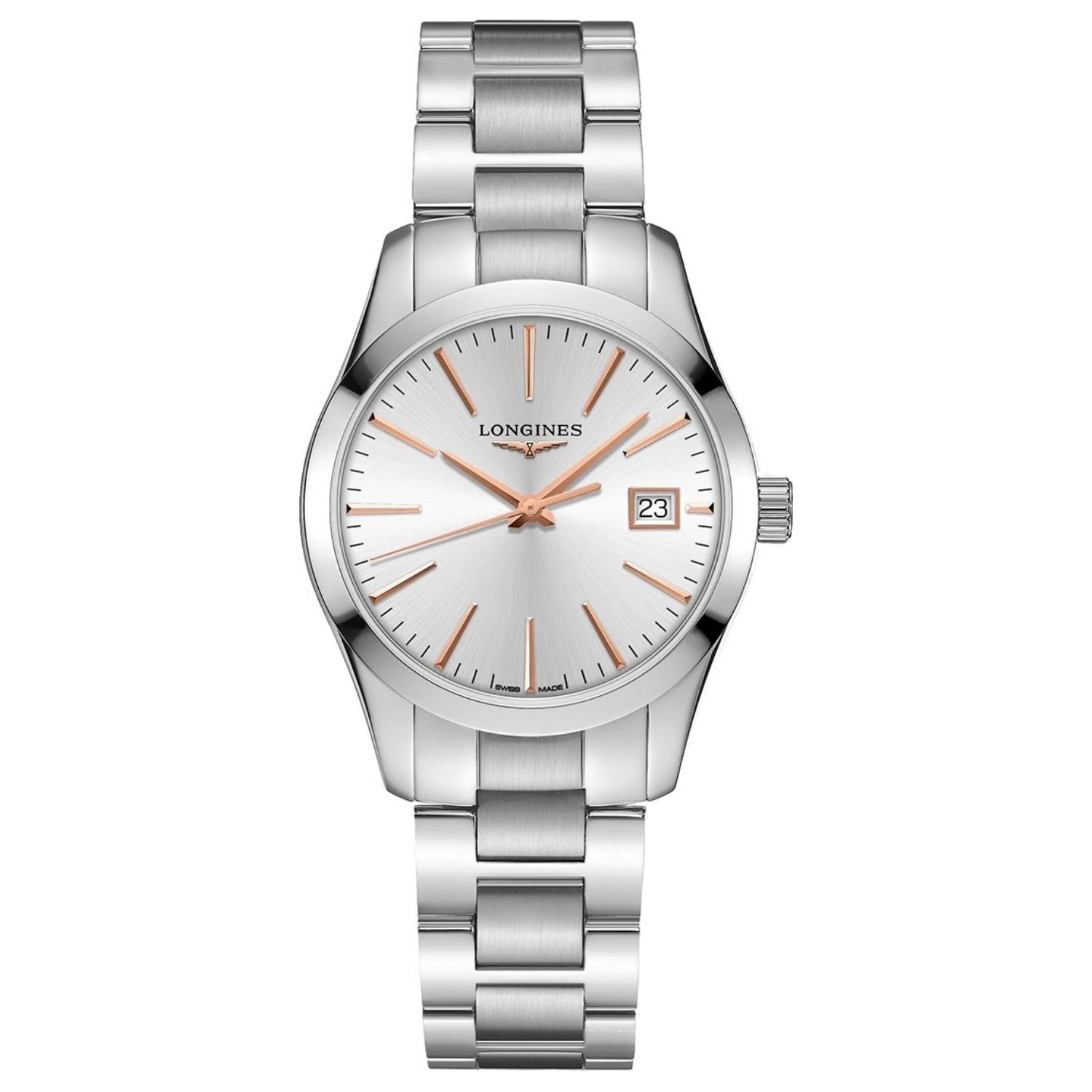 Longines Saint-Imier Longines Saint-Imier Women's Conquest Silver Dial Watch - L23864726