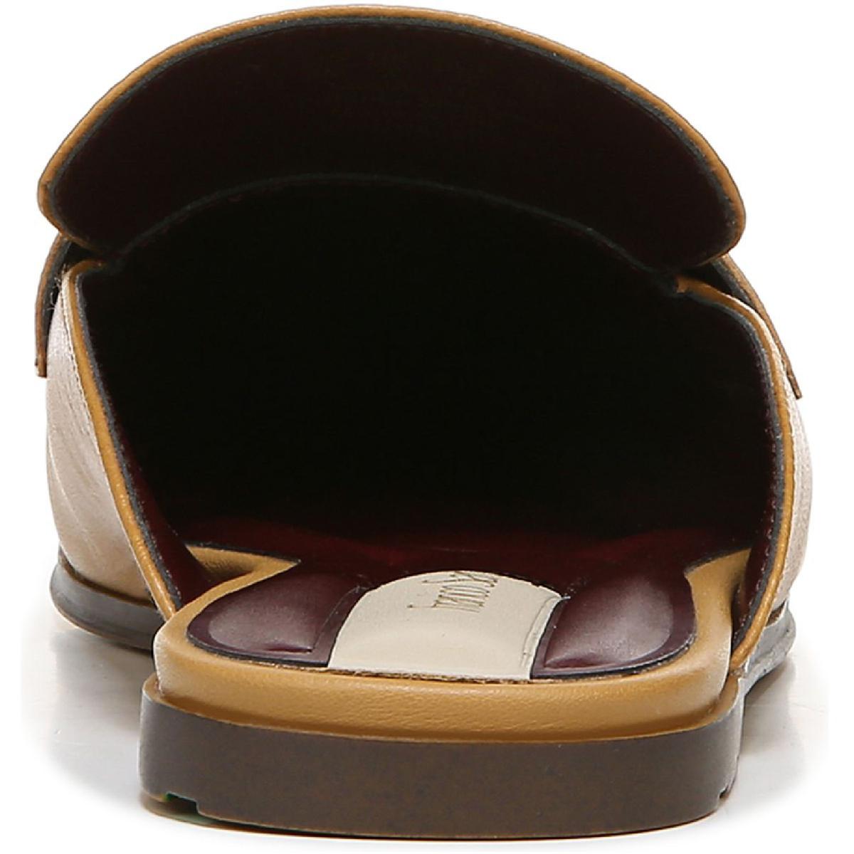 Duval Womens Padded Insole Faux Leather Mules