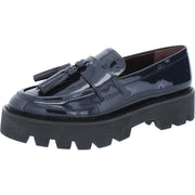 Balinna Womens Patent Loafer Heels
