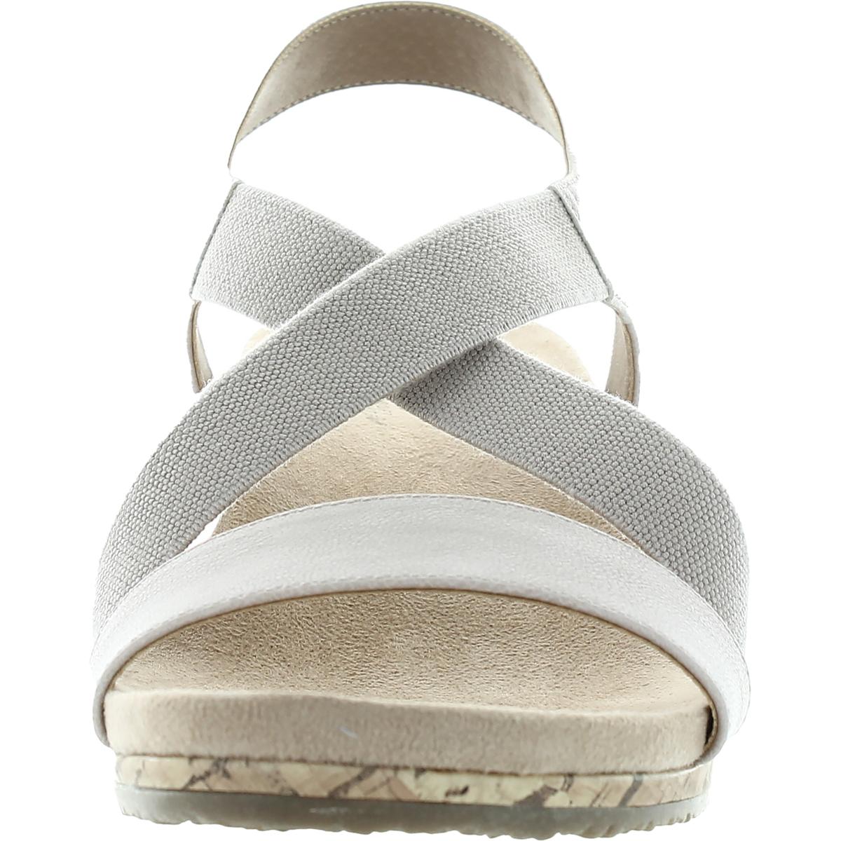 Mexico Womens Laceless Slip On Wedge Sandals