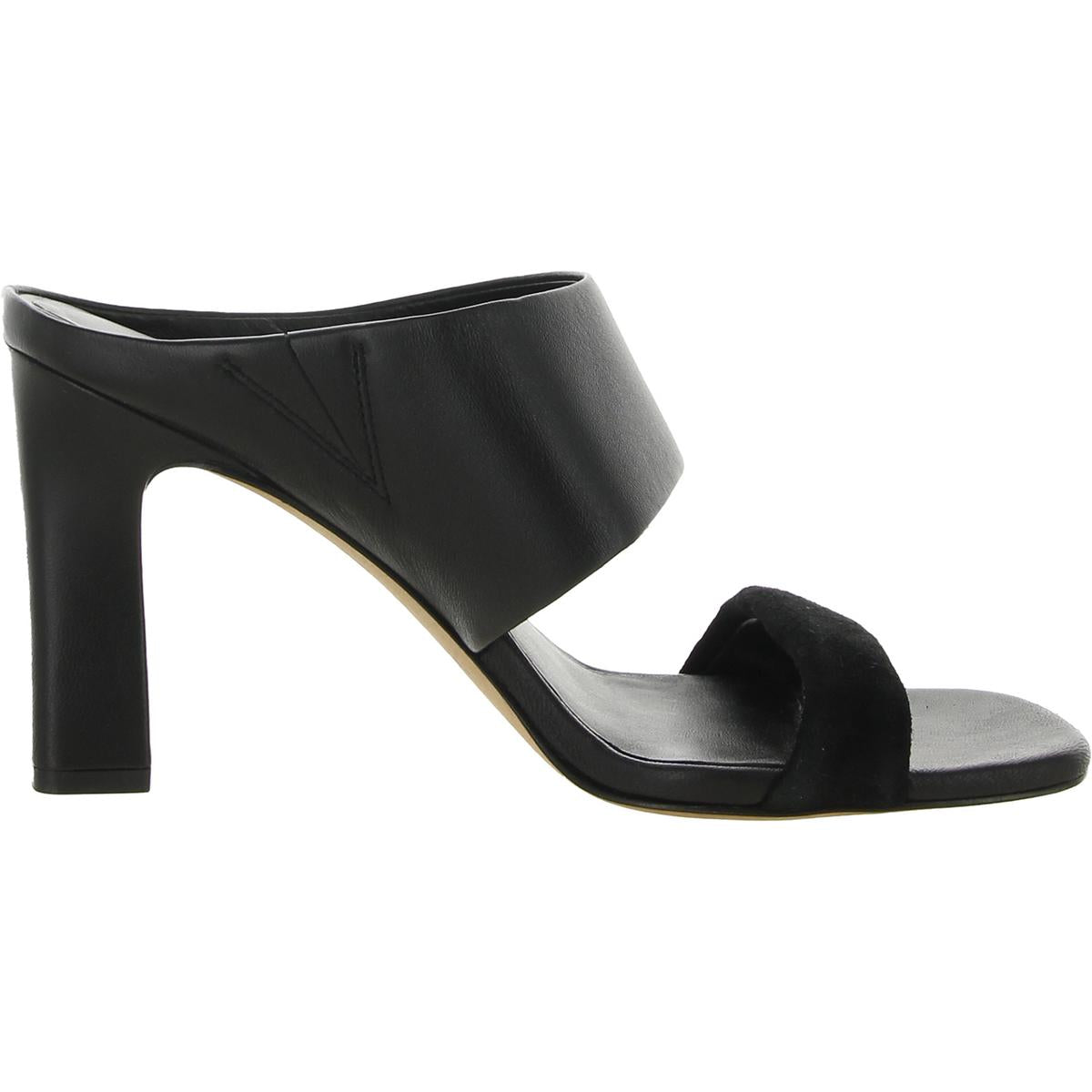 Quinn Womens Padded Insole Leather Slide