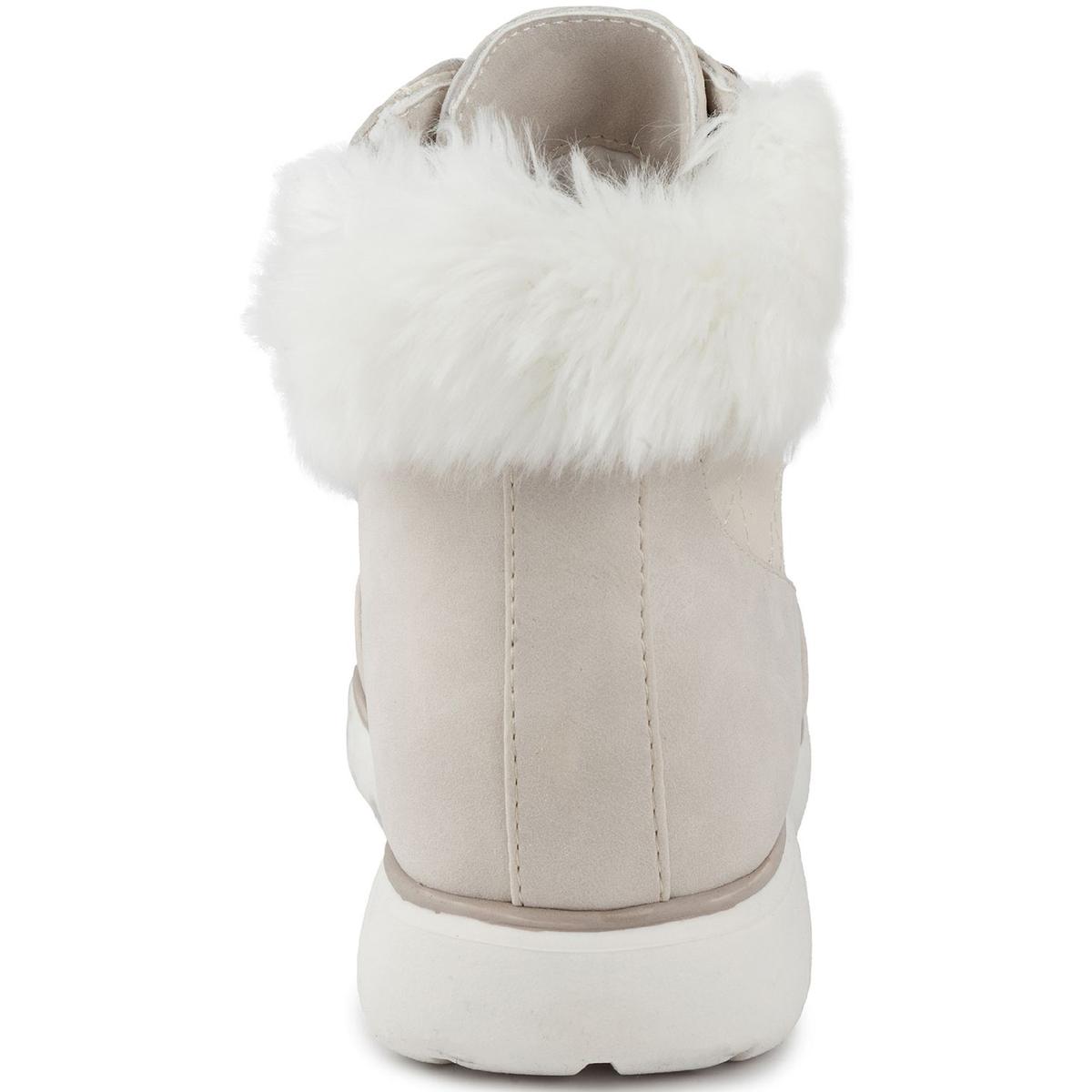 Wanona Womens Faux Suede Bootie Ankle Boots