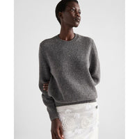 PRADA Prada Men Wool And Cashmere Crew-Neck Sweater