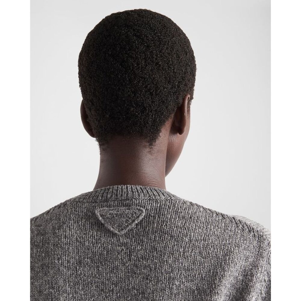 PRADA Prada Men Wool And Cashmere Crew-Neck Sweater