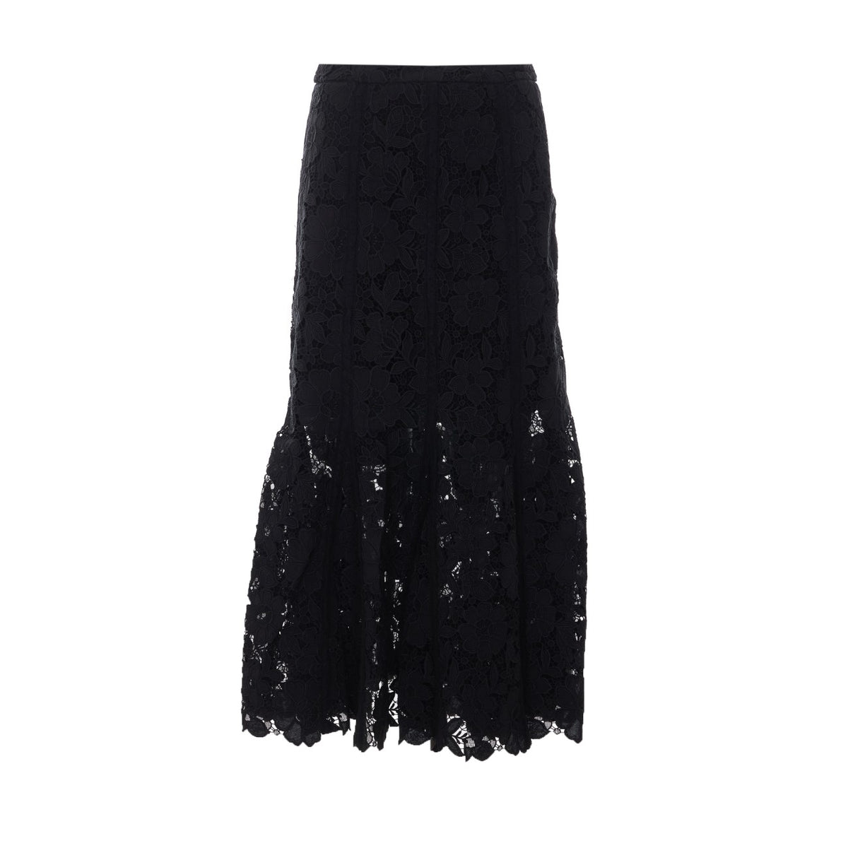 Self Portrait Women Lace Midi Skirt