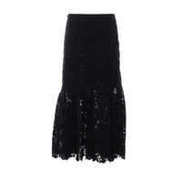 Self Portrait Women Lace Midi Skirt