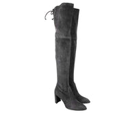 Stuart Weitzman Stuart Weitzman Women's Landmark Slate Suede Over-the-knee Boot
