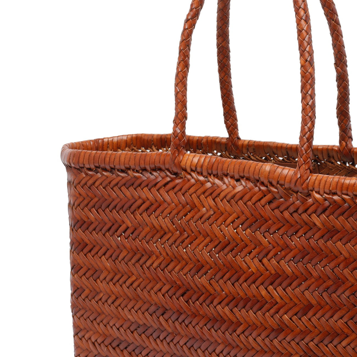 Dragon Diffusion Dragon Diffusion Women Large Bamboo Triple Jump Shoulder Bag