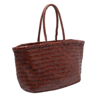 Dragon Diffusion Dragon Diffusion Women Large Bamboo Triple Jump Shoulder Bag