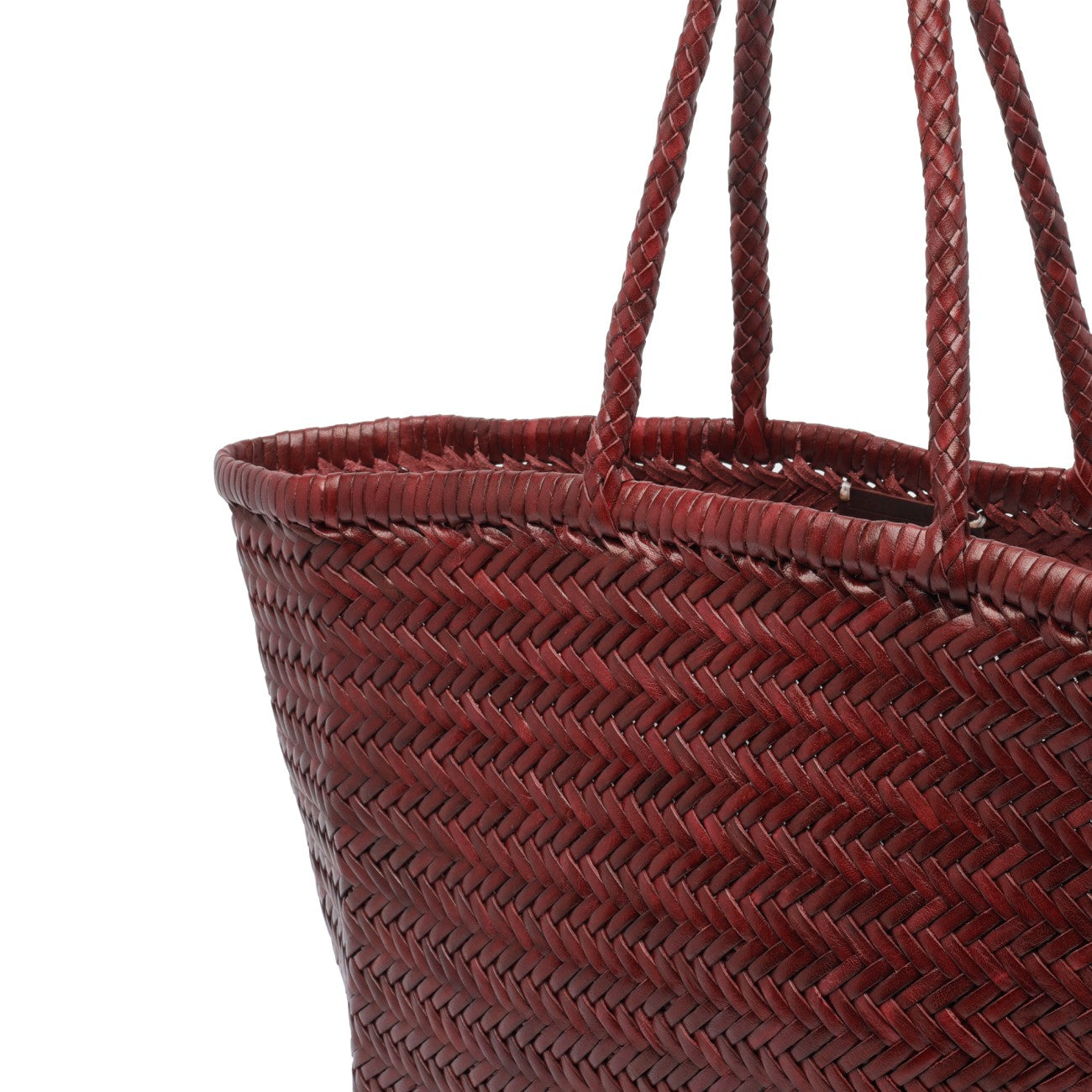 Dragon Diffusion Dragon Diffusion Women Large Bamboo Triple Jump Shoulder Bag