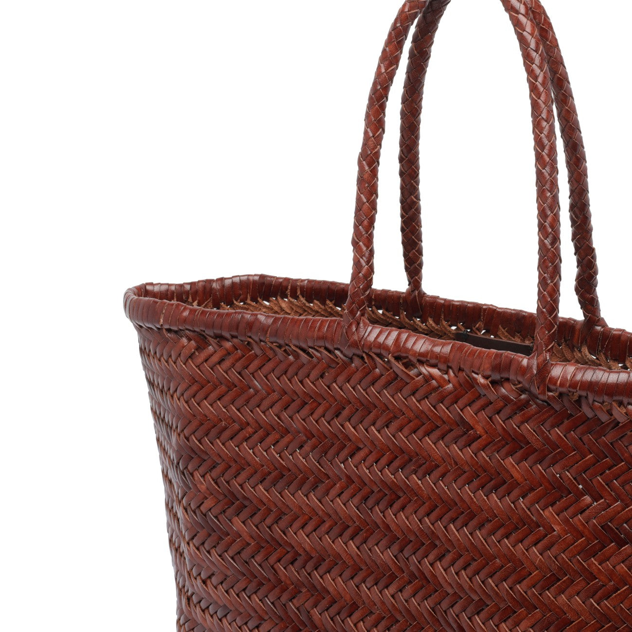 Dragon Diffusion Dragon Diffusion Women Large Bamboo Triple Jump Shoulder Bag