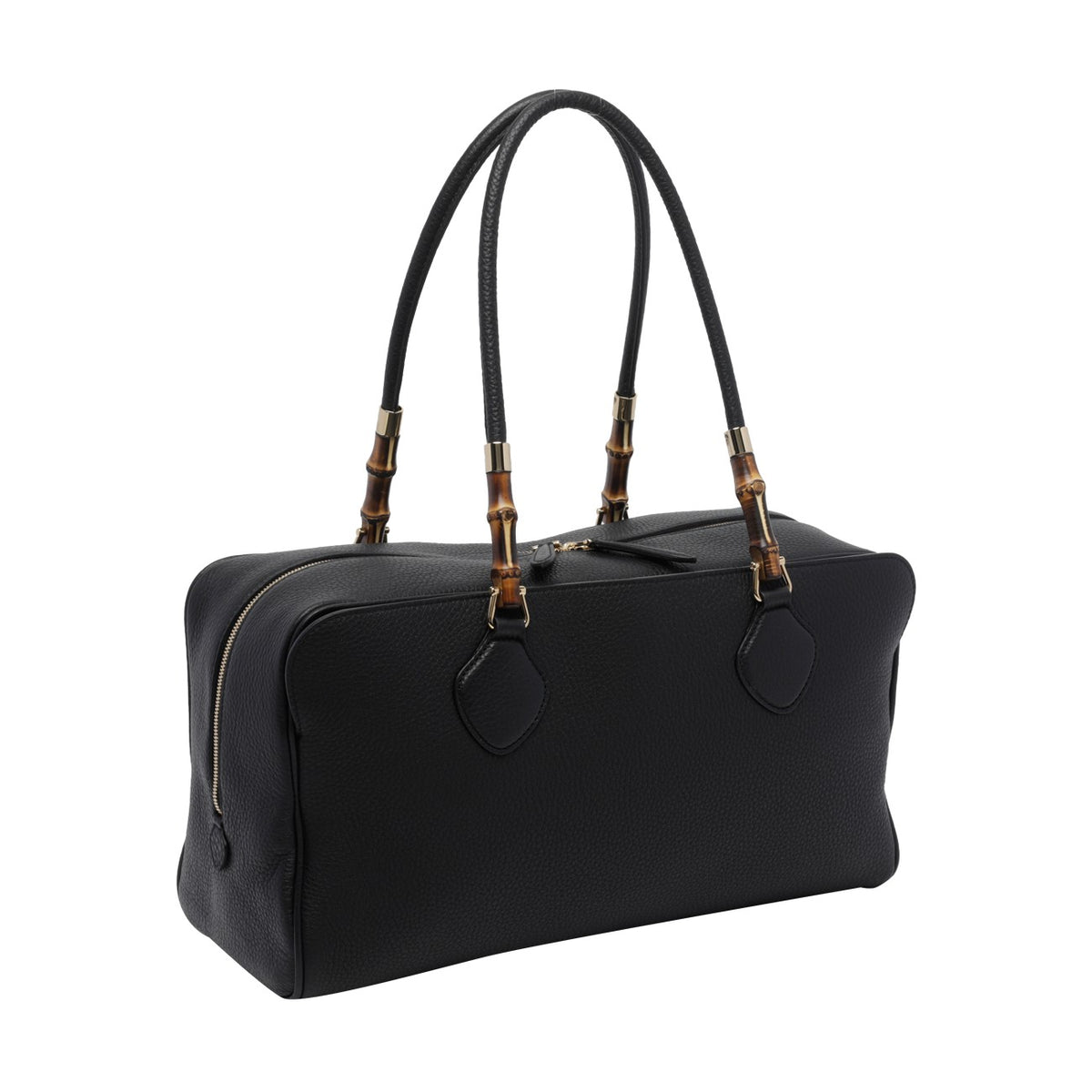 Gucci Women Large Boston Bag With Bamboo