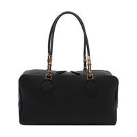 Gucci Women Large Boston Bag With Bamboo