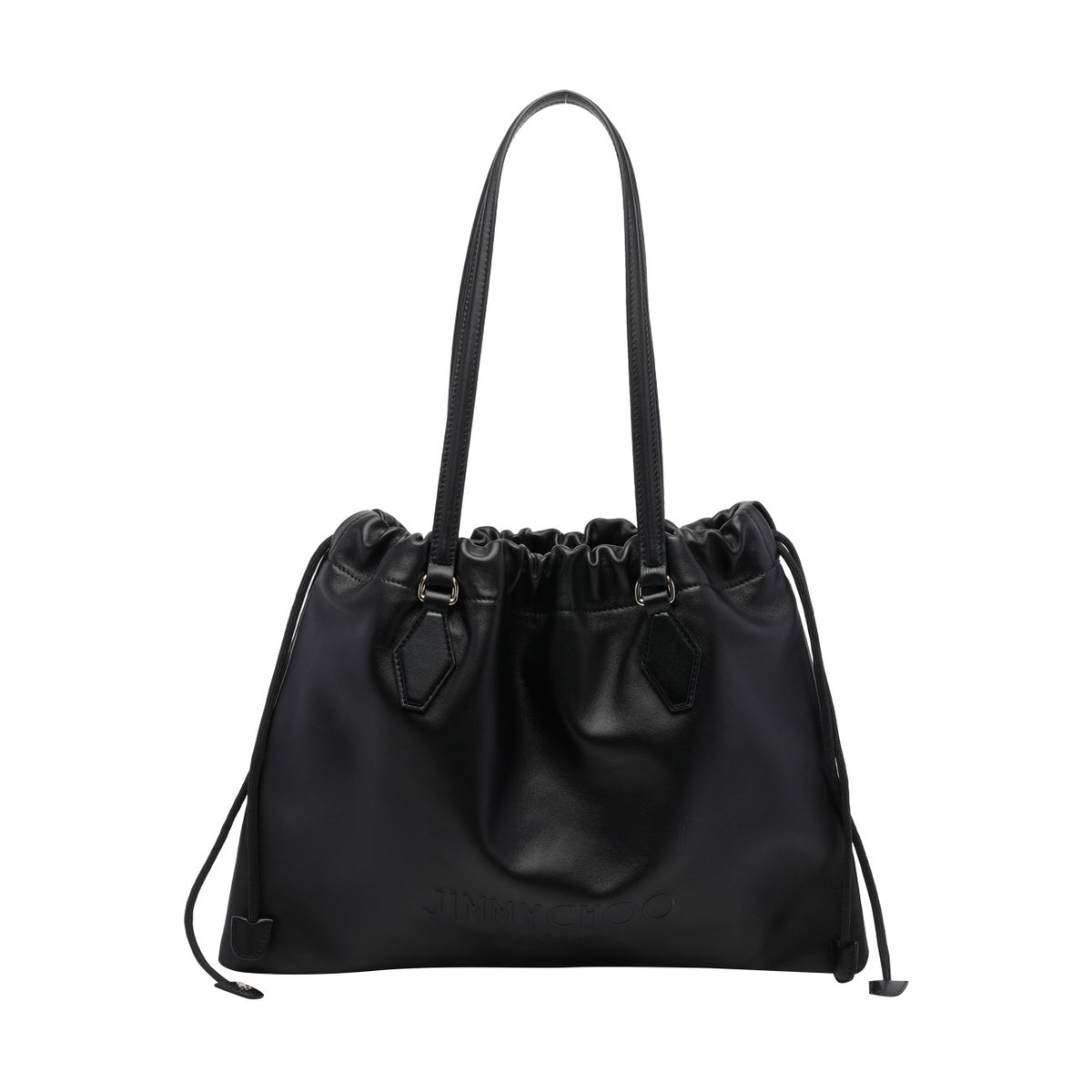 Jimmy Choo Women Large Drawstring Tote Bag