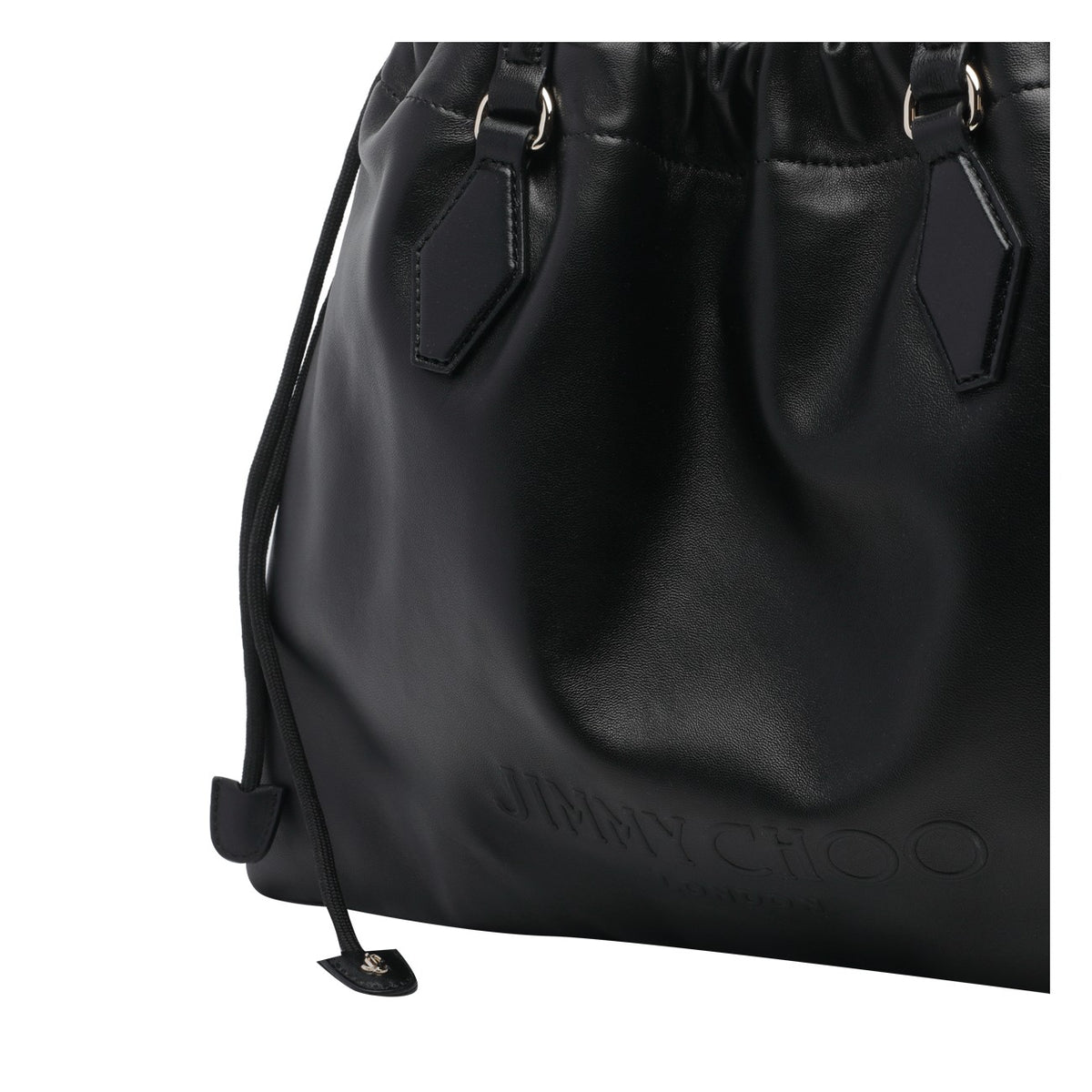 Jimmy Choo Women Large Drawstring Tote Bag