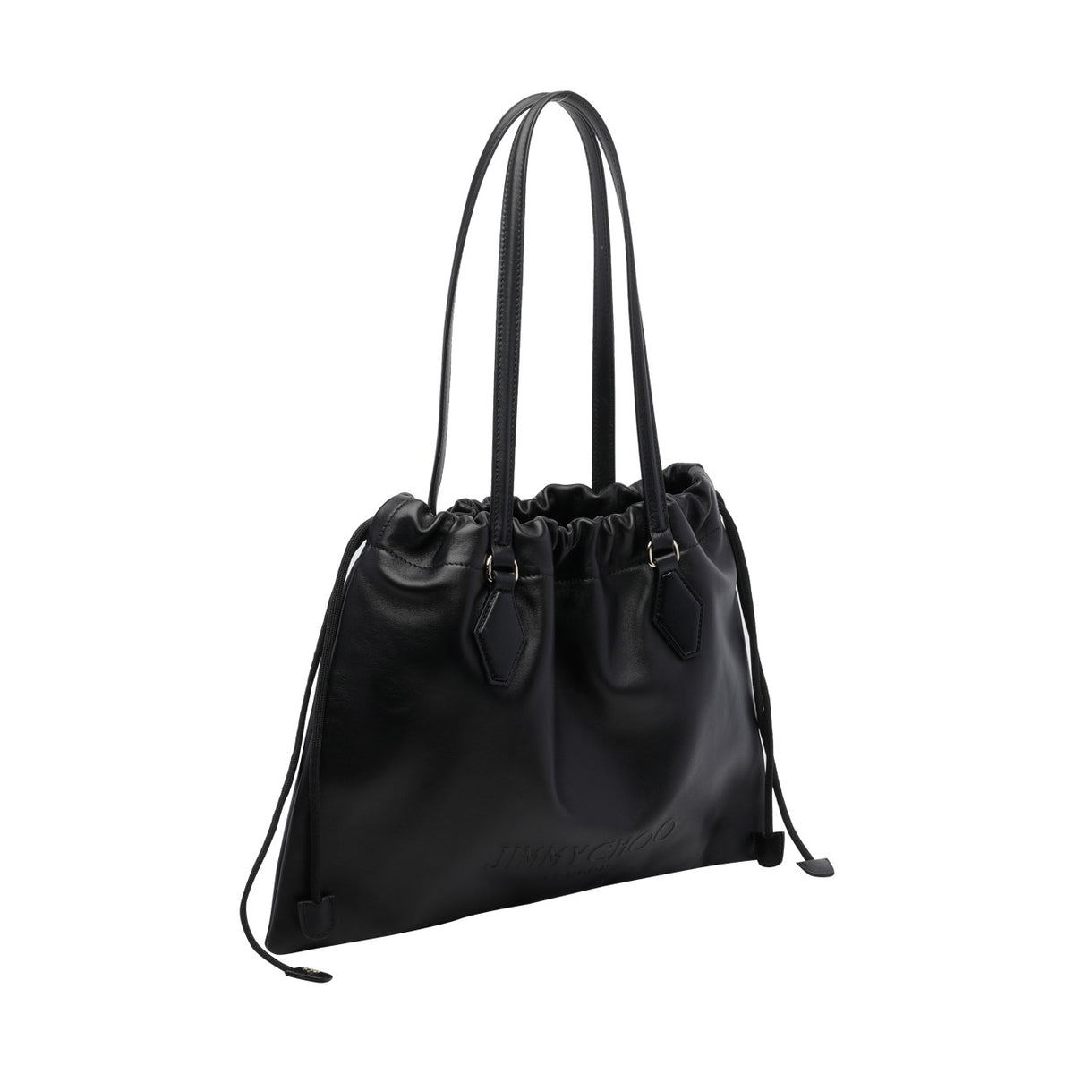 Jimmy Choo Women Large Drawstring Tote Bag