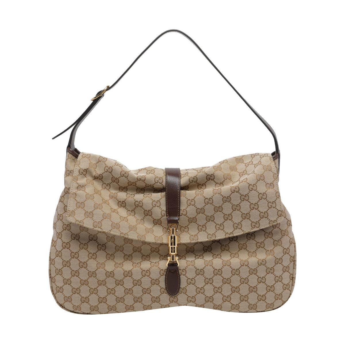 Gucci Gucci Men Large Jackie Flap Crossbody Bag