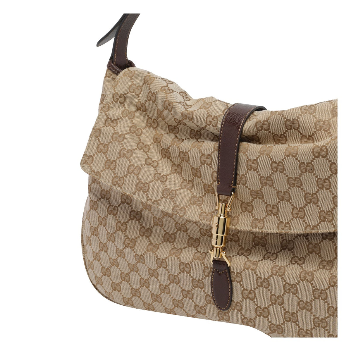 Gucci Gucci Men Large Jackie Flap Crossbody Bag