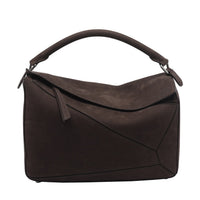 Loewe Loewe Men Large Nabuk Puzzle Handbag