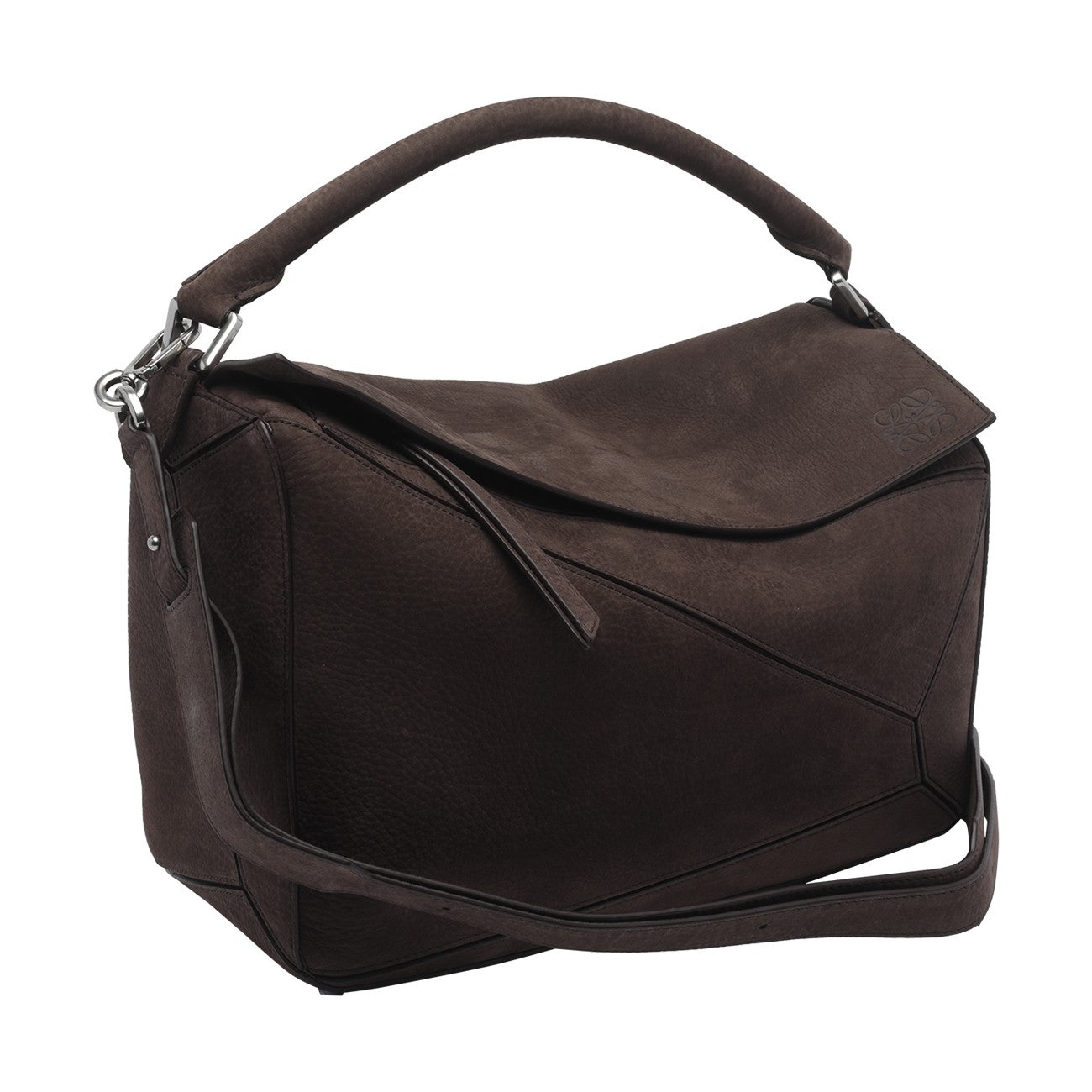 Loewe Loewe Men Large Nabuk Puzzle Handbag