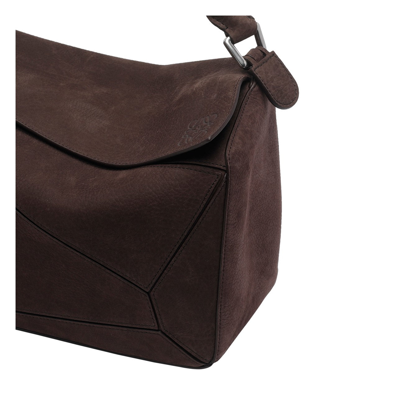 Loewe Loewe Men Large Nabuk Puzzle Handbag