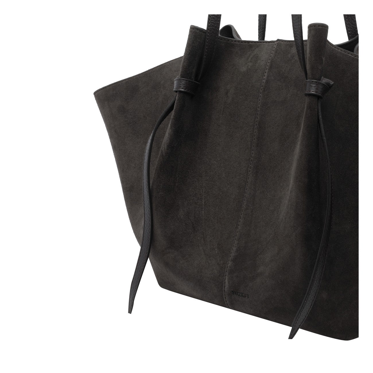 Yuzefi Yuzefi Women Large Suede Mochi Shoulder Bag