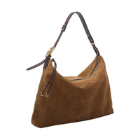 Etro Women Large Suede Rosette Shoulder Bag