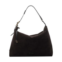 Etro Women Large Suede Rosette Shoulder Bag