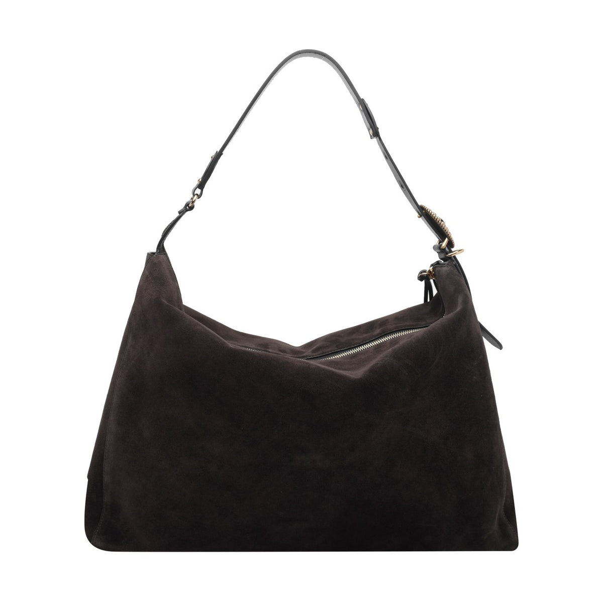 Etro Women Large Suede Rosette Shoulder Bag