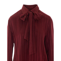 Saint Laurent Saint Laurent Women Lavalliere Cassandre Shirt