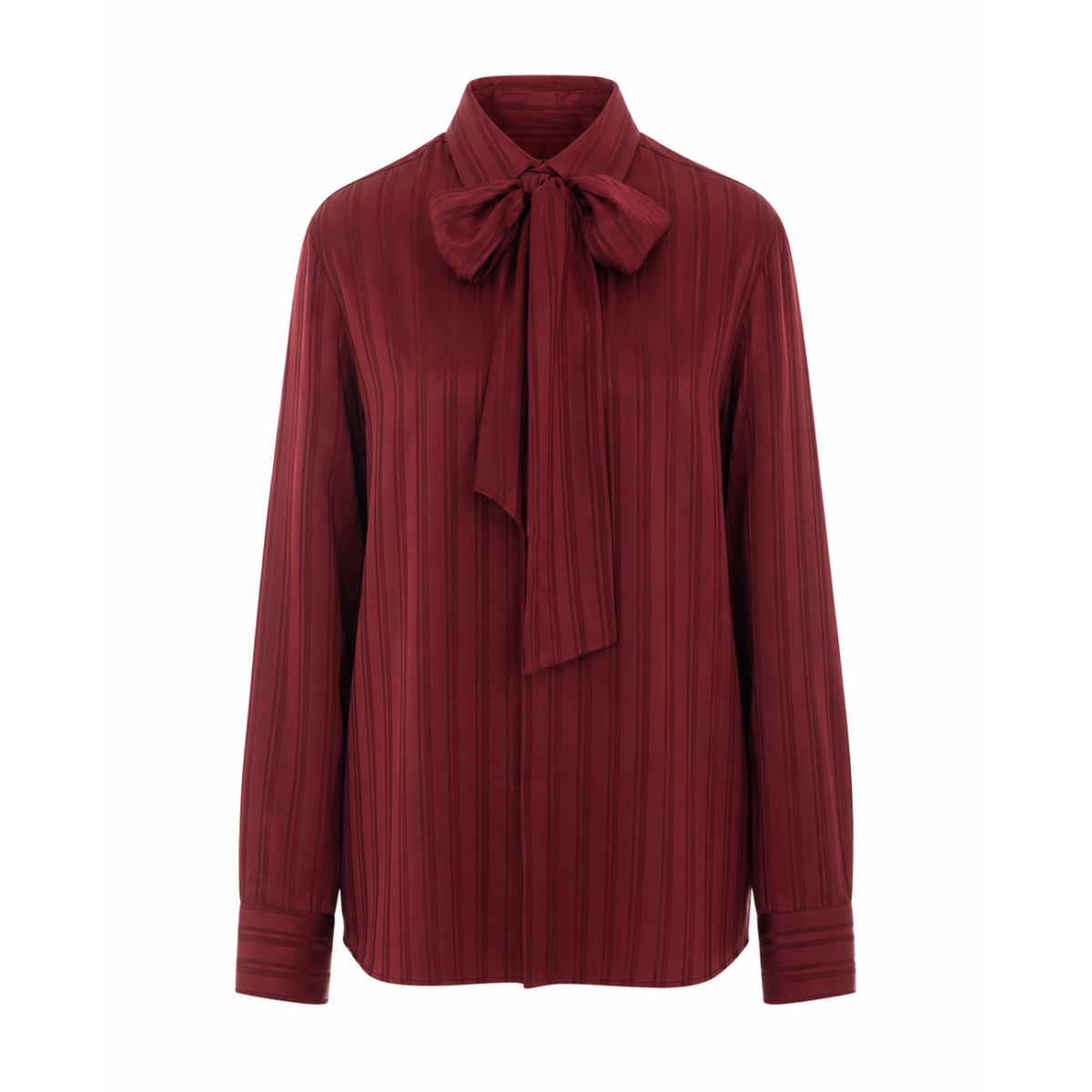 Saint Laurent Saint Laurent Women Lavalliere Cassandre Shirt