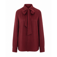 Saint Laurent Saint Laurent Women Lavalliere Cassandre Shirt