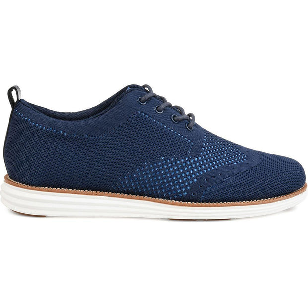 Ezra Mens Knit Lace-Up Casual And Fashion Sneakers