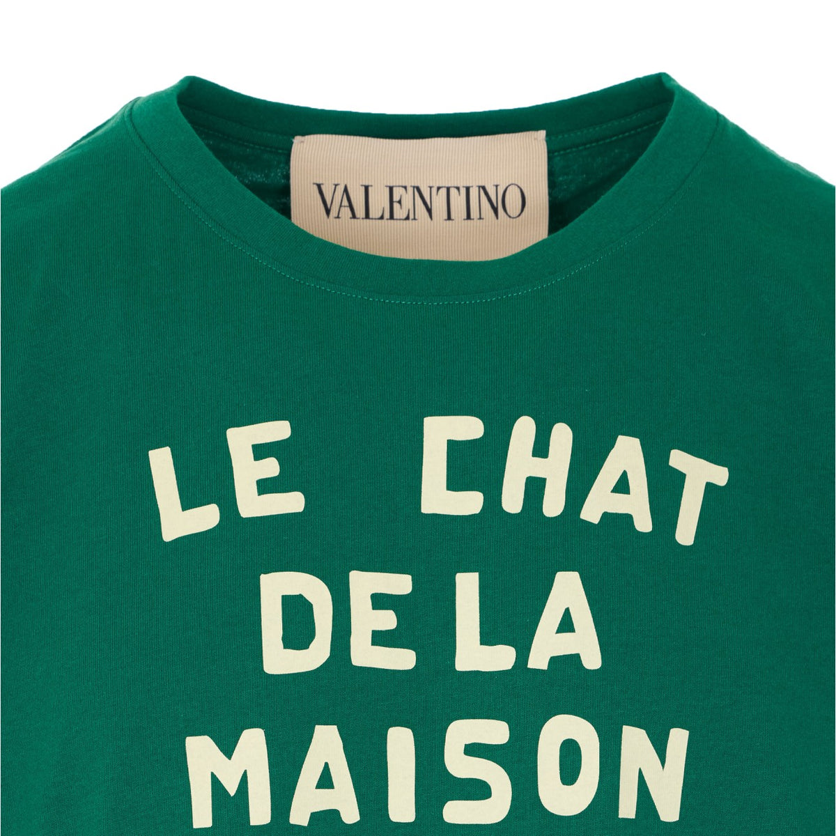 Valentino Garavani Men Le Chat De La Maison Print T-Shirt