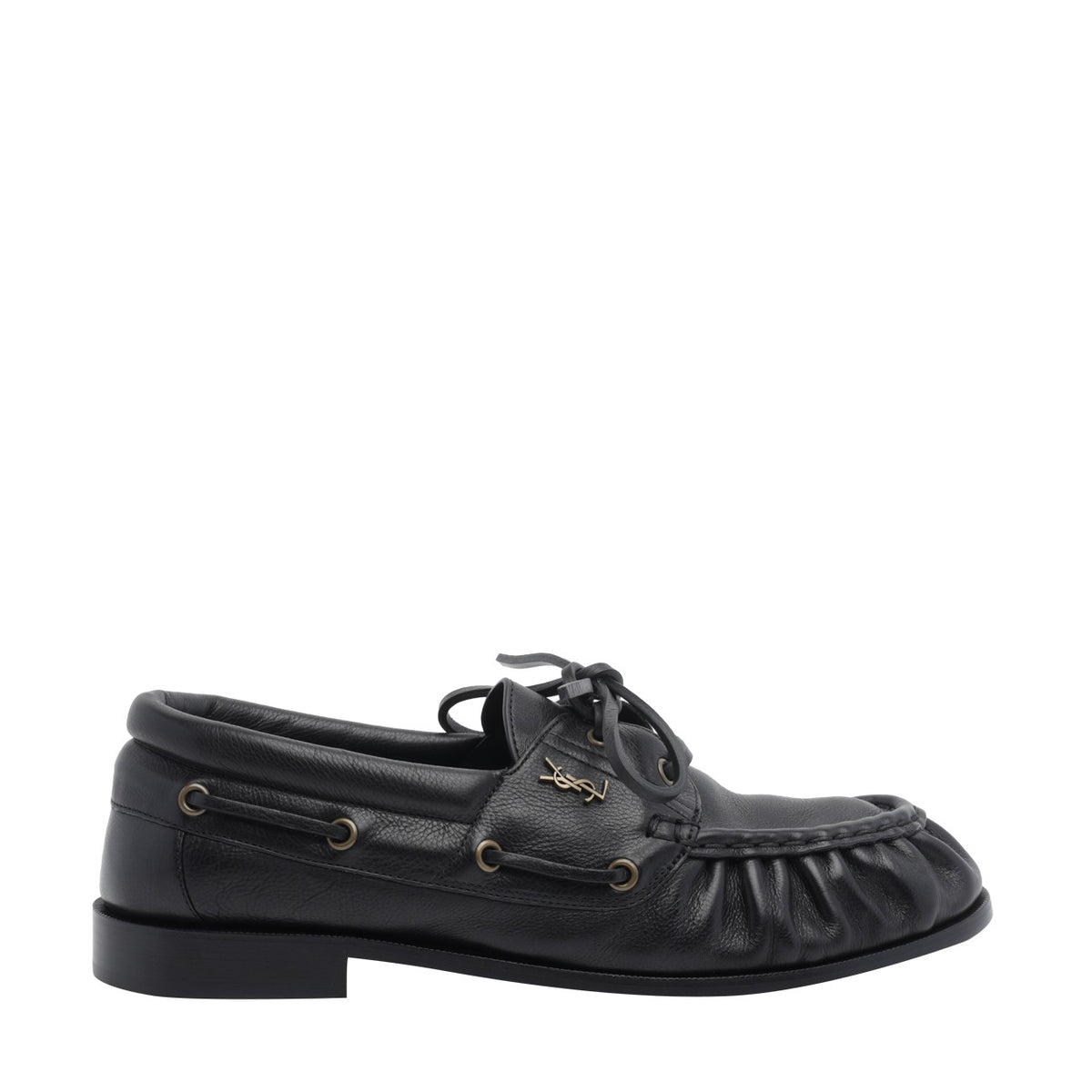 Saint Laurent Saint Laurent Men Le Loafer Bateau Loafers