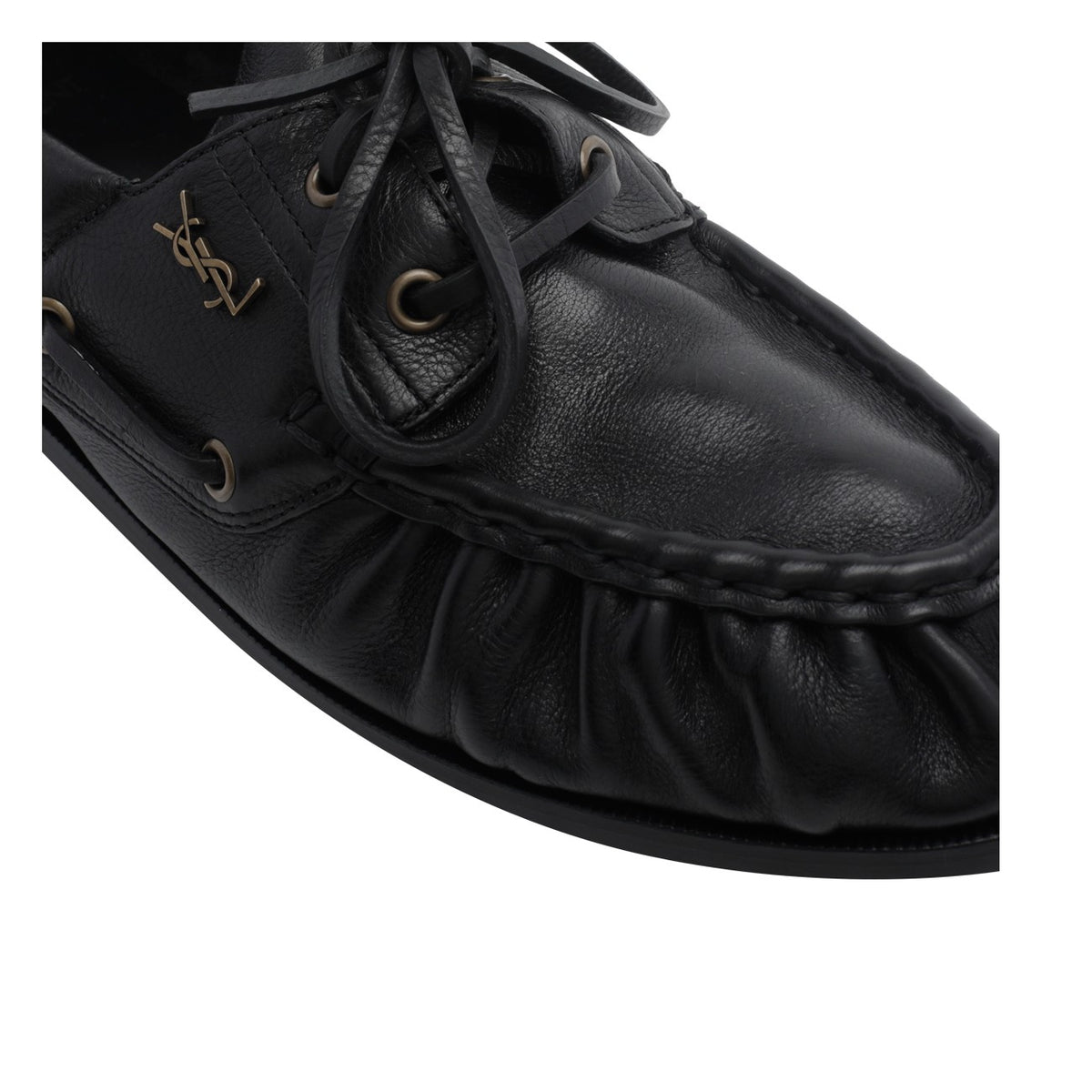 Saint Laurent Saint Laurent Men Le Loafer Bateau Loafers