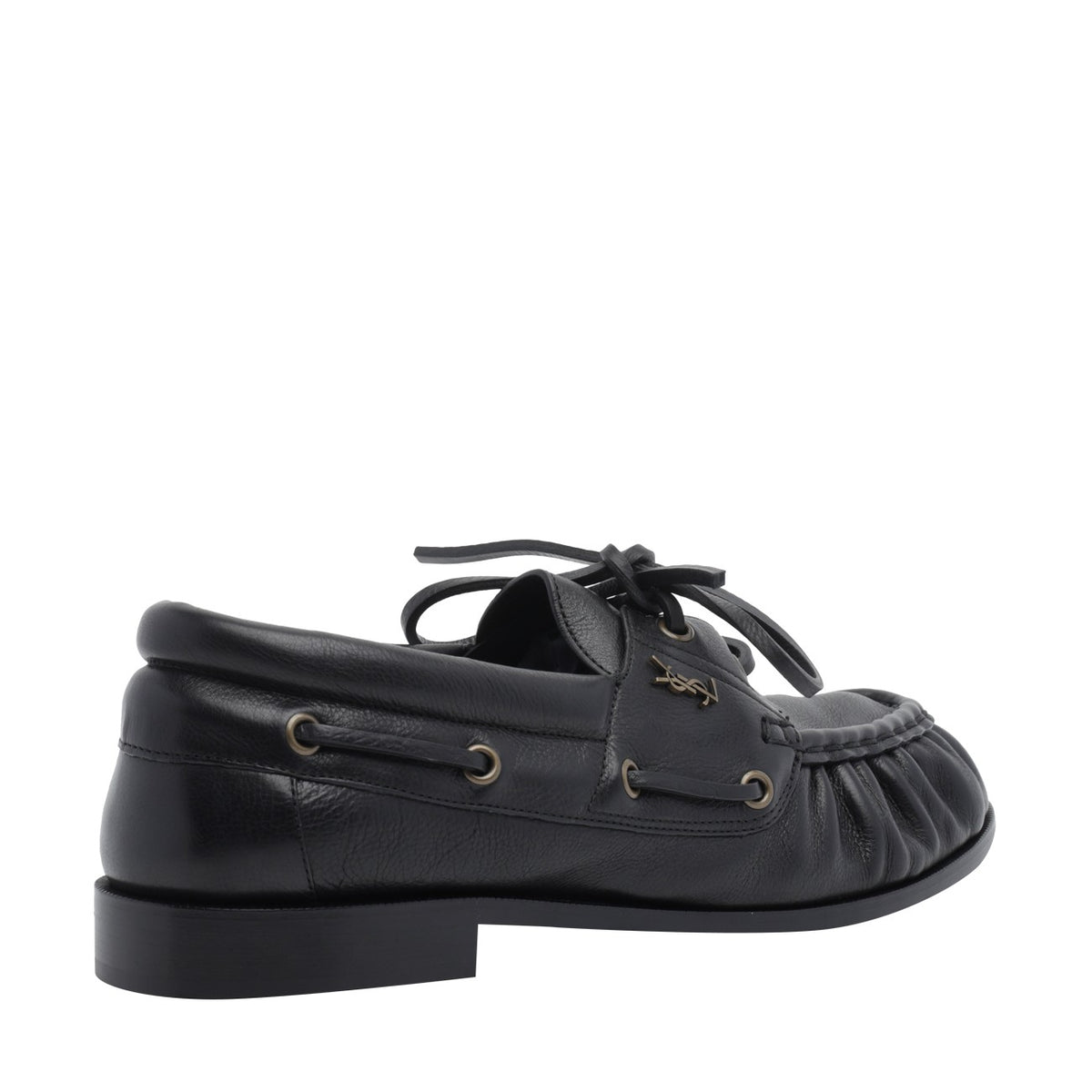 Saint Laurent Saint Laurent Men Le Loafer Bateau Loafers