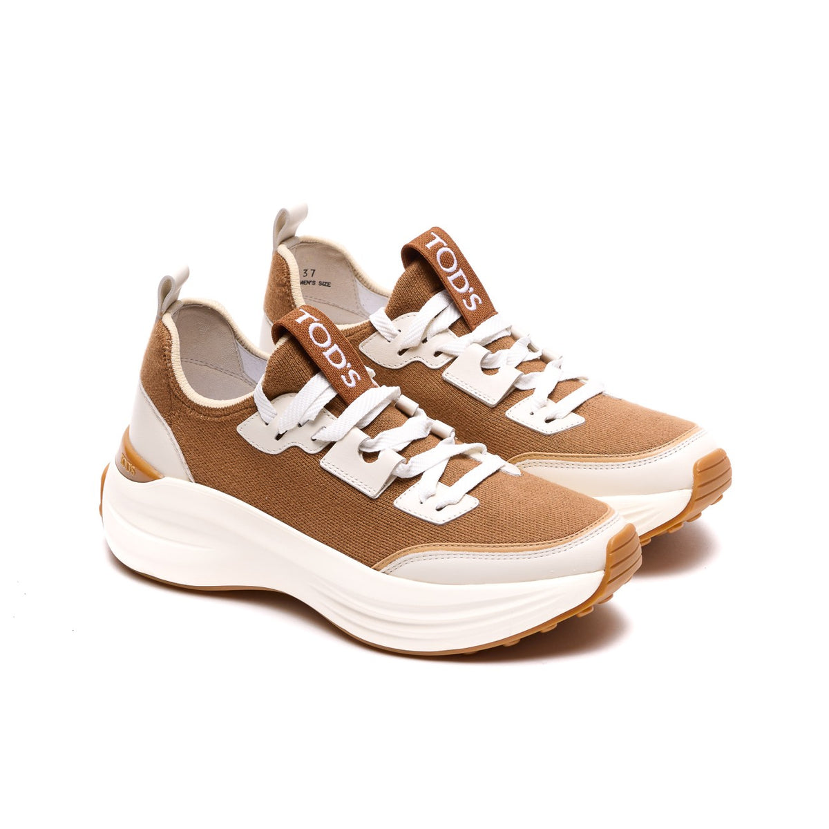 Tod's Tod's Women Leather And Fabric Sneakers