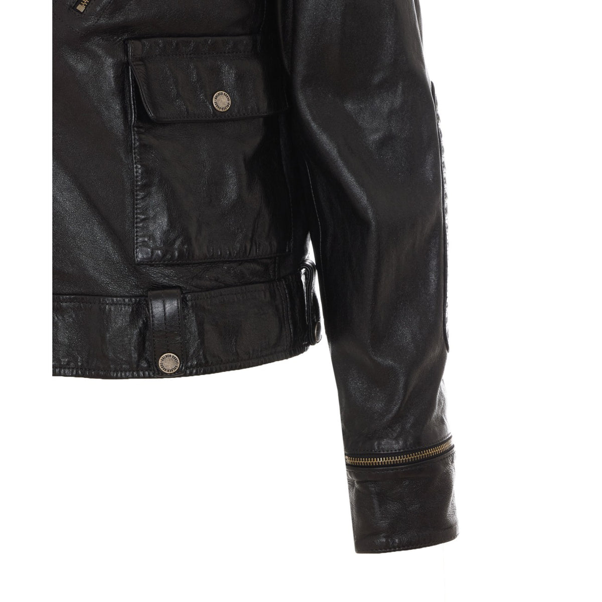 Golden Goose Golden Goose Men Leather Biker Jacket