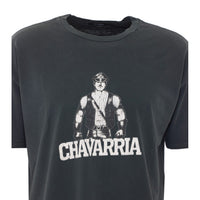 Willy Chavarria Men Leather Daddy Easy T-Shirt