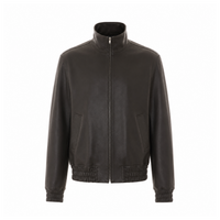 Valentino Garavani Valentino Garavani Men Leather Jacket