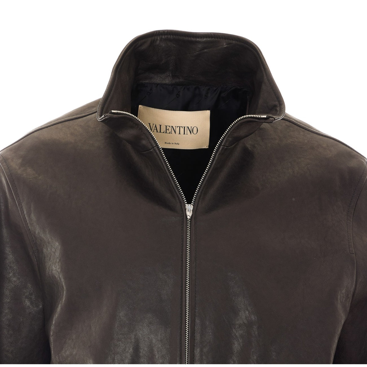 Valentino Garavani Valentino Garavani Men Leather Jacket