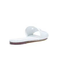 Dolce&Gabbana Dolce&Gabbana Women Leather Slide With Dg Logo