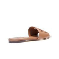 Dolce&Gabbana Dolce&Gabbana Women Leather Slide With Dg Logo